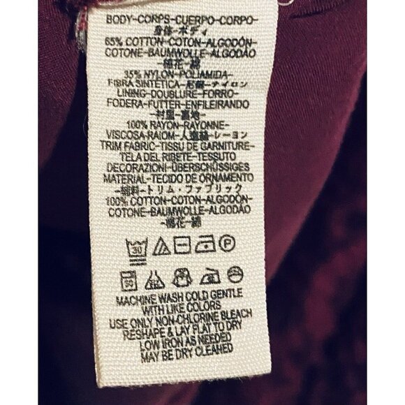 Free People Dress Womens Medium A-Line Sleeveless Crochet Lace Cut Out Back Boho - Picture 7 of 8